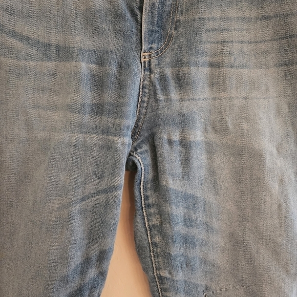 Paige | Hoxton Straight Crop Light Wash Jeans - Picture 7 of 9